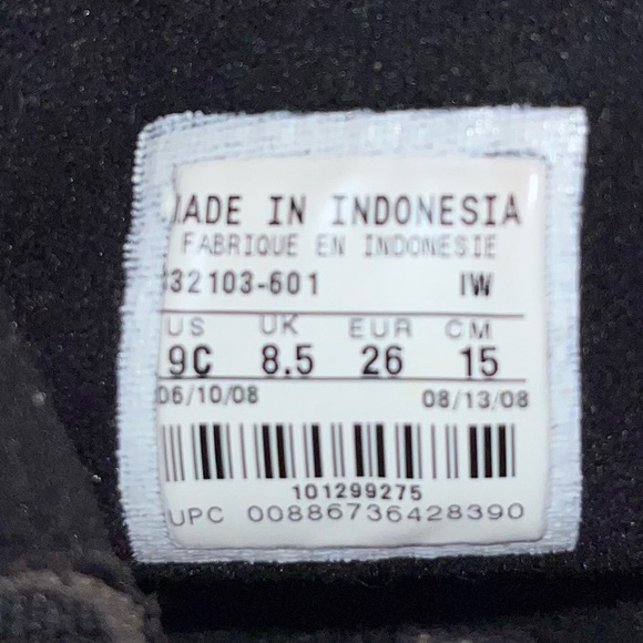 Nike Jordan red patent leather toddler rain boots size 9C - Picture 9 of 9